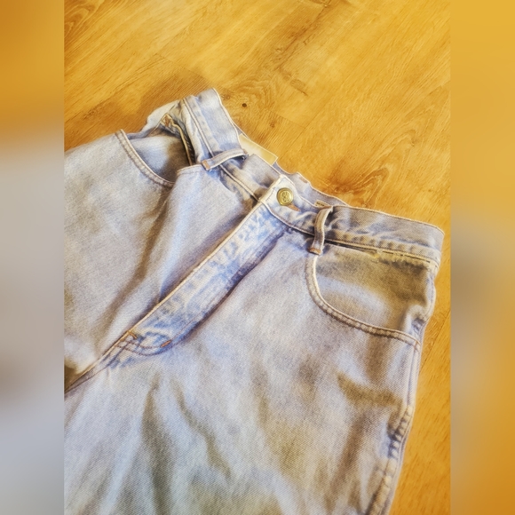 Vintage Bill Blass mom blue jeans size 8 petite high waist - Picture 2 of 13